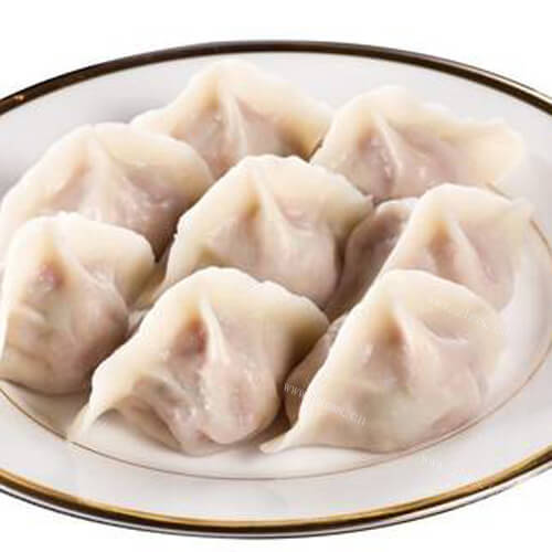 美味茄子猪肉饺子