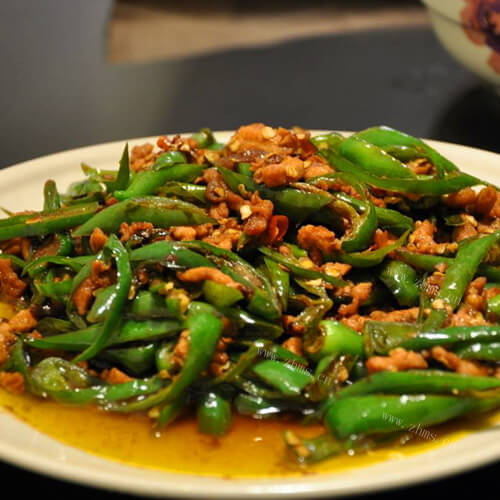 青椒炒肉
