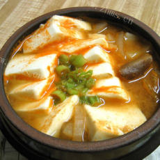可口的韩国大酱汤