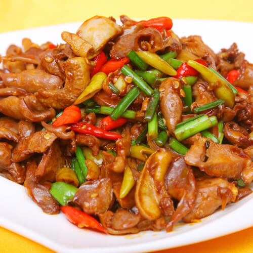 美味孜然香辣鸡