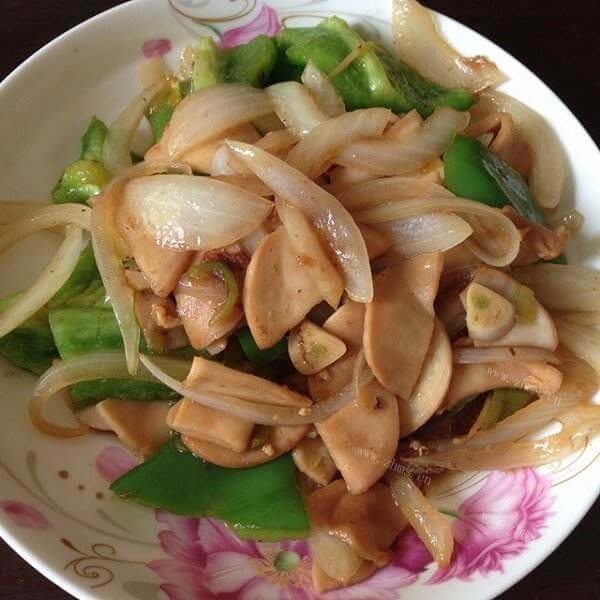 美味葱香口菇