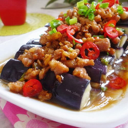 肉末茄子丁