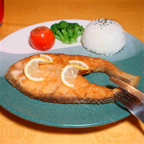 酒柠银鳕鱼