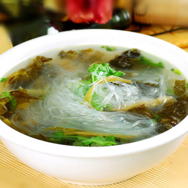 爽口的粉丝汤