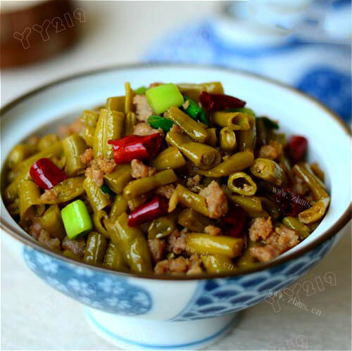 家常咸菜肉沫
