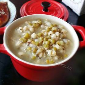 清热绿豆薏米浆