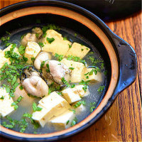 高蛋白海蛎子炖豆腐
