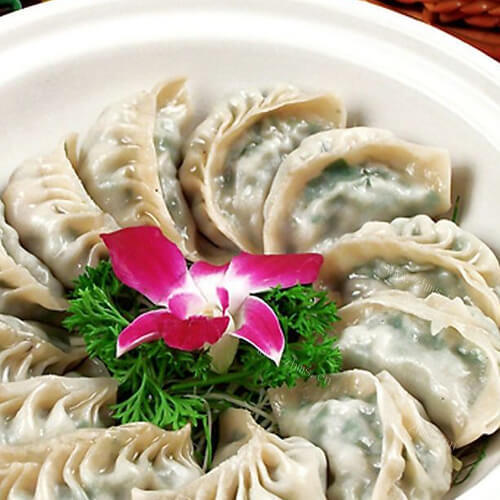 家常版韭菜木耳肉饺子
