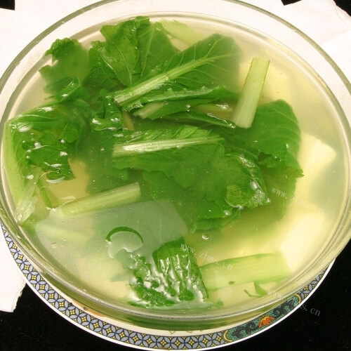 白菜豆腐汤