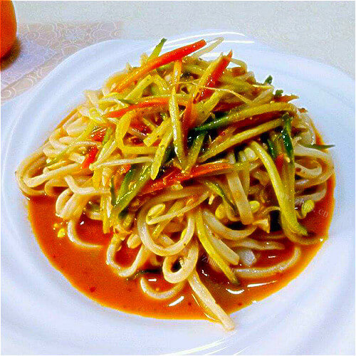 美味芝麻酱凉面