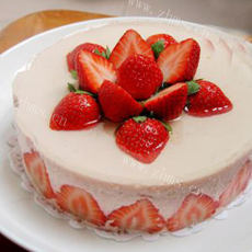 美味草莓芝士蛋糕