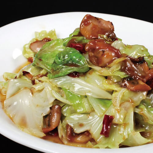 家常爆炒卷心菜