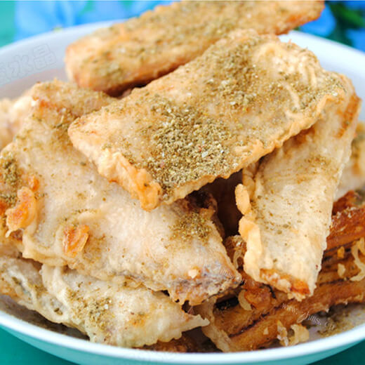 美味的孜然带鱼