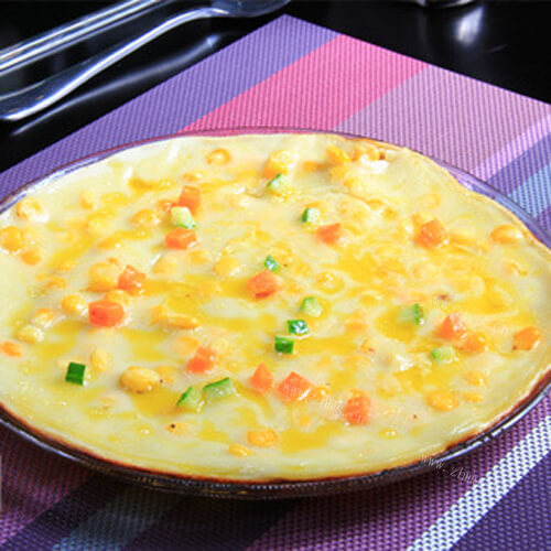 香甜嫩玉米饼
