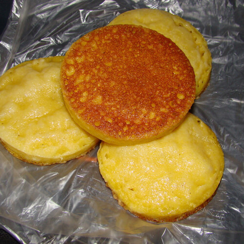 家常玉米面烀饼