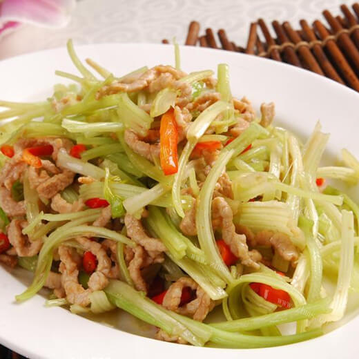 大葱炒牛肉丝