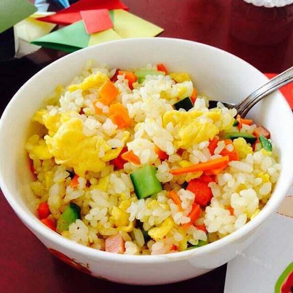 蛋炒饭的制作