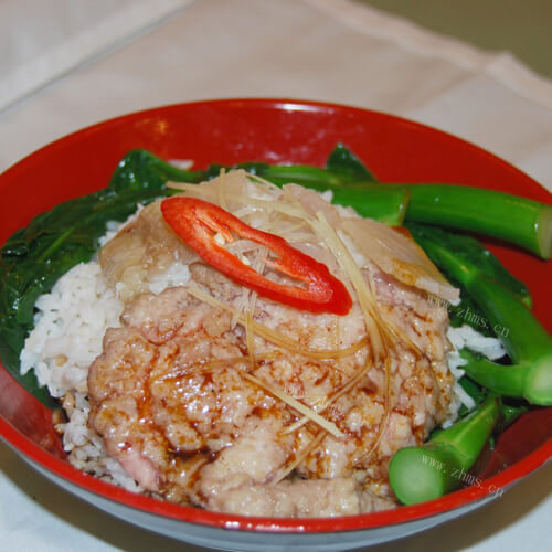 美味肉饼饭