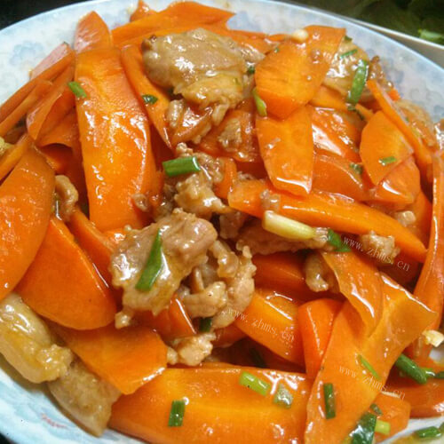 风味红萝卜炒肉