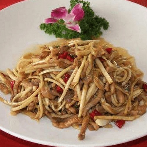 懒人的茭白干煮肉