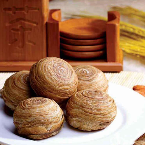 香酥的酥皮月饼