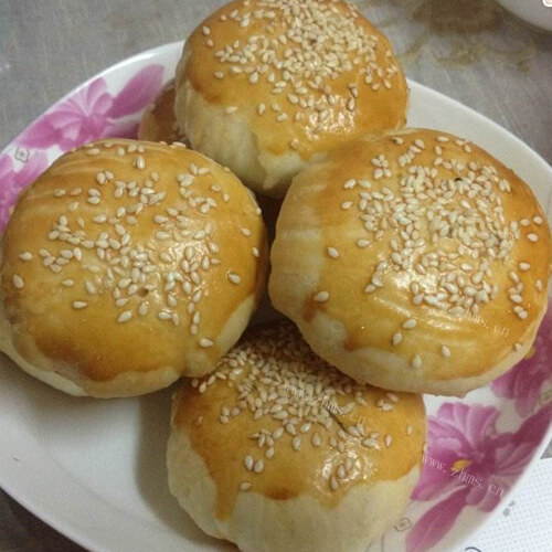 香脆猪油豆瓣饼