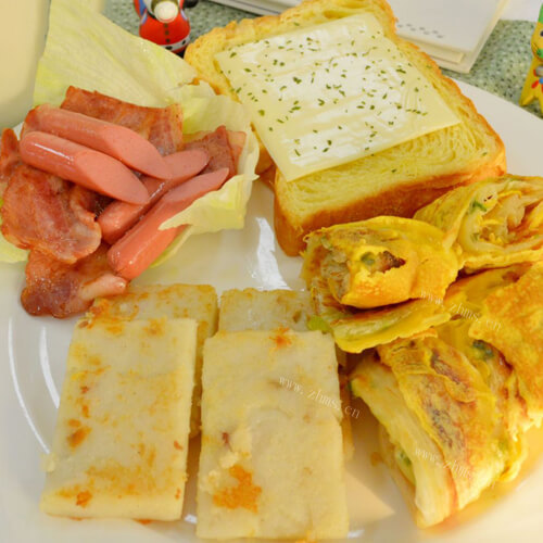 美味的爱心拼盘早餐2