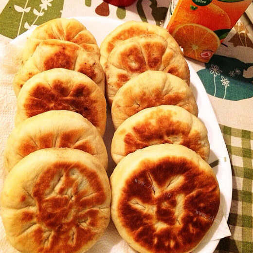 美味的烤箱版锅贴饼