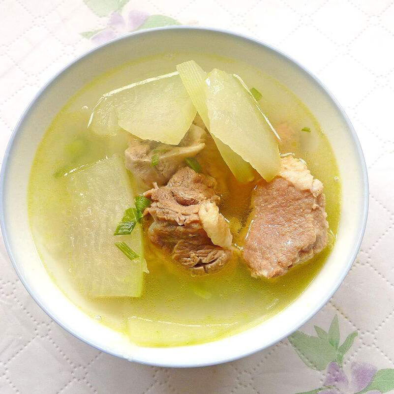 美味的蹄髈冬瓜汤