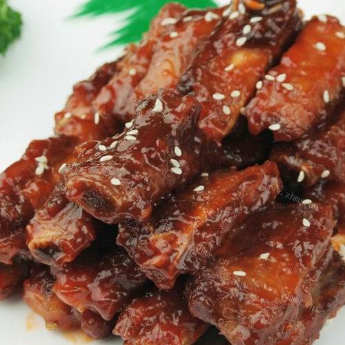 美味的酱香排骨粽