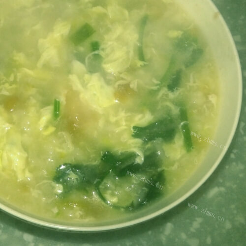 青菜鸡蛋面