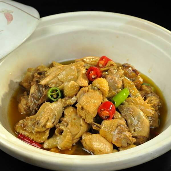 黄金原味焖土鸡