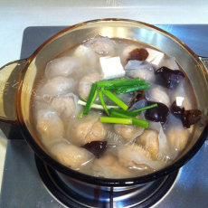 清淡的潮汕鱼饺生菜汤
