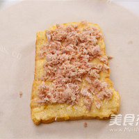 好吃的吞拿鱼肉松三明治的做法图解八