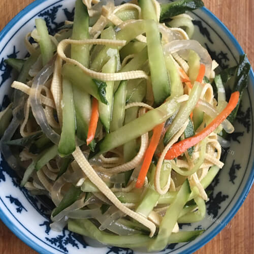 最爱的芥末黄瓜粉丝