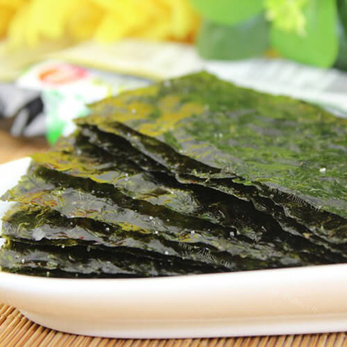 自制电饭煲烤紫菜片