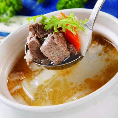 萝卜炖羊肉