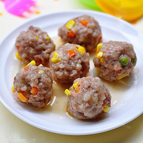 美味蔬香肉丸
