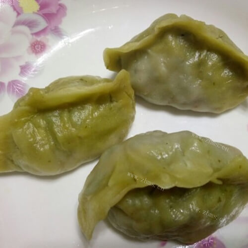 双面荠菜蒸饺