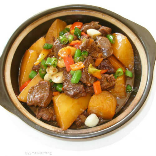 萝卜炖牛肉