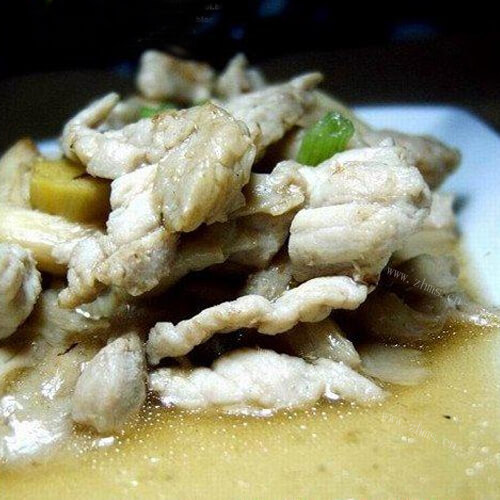 清淡的平菇炒肉