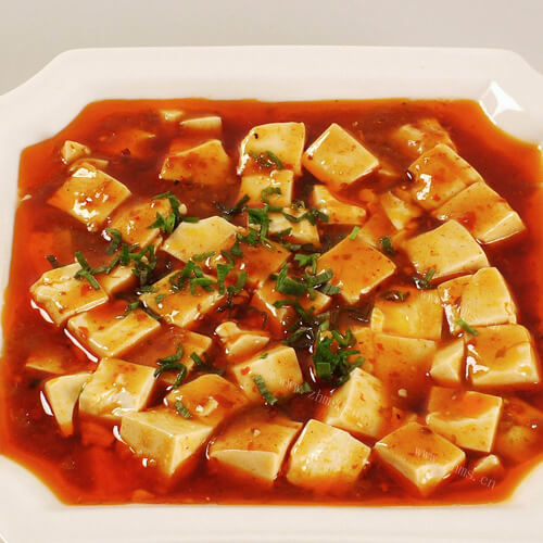 椒香红烧豆腐丁