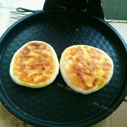 简单快捷的电饼铛煎面包