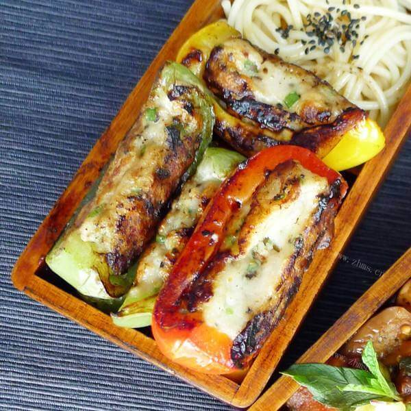 家常鱼肉酿青椒