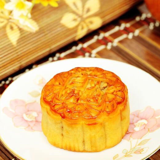 松脆苏式火腿月饼