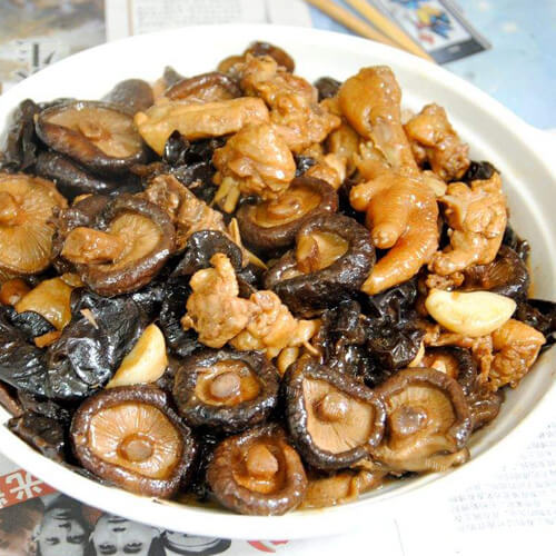 冬菇焖鸡