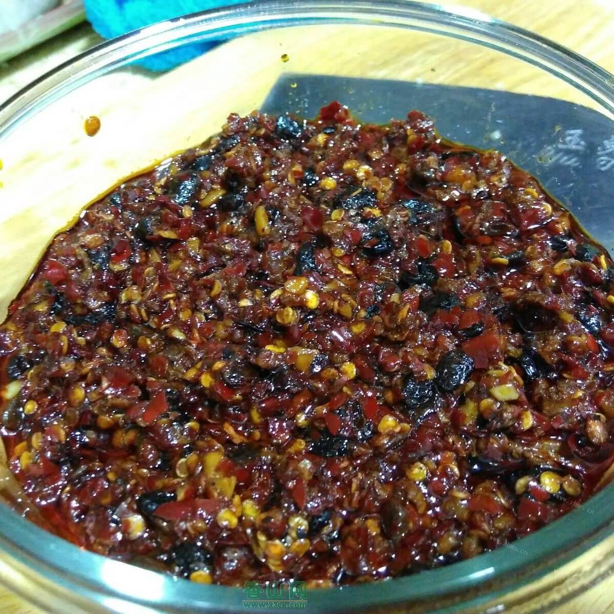 美味的罗定豆豉辣椒酱
