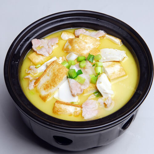 家常安康鱼炖豆腐