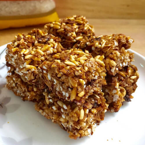 美味玫瑰燕麦松子饼干