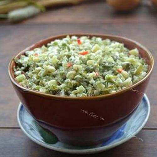 营养的麦饭